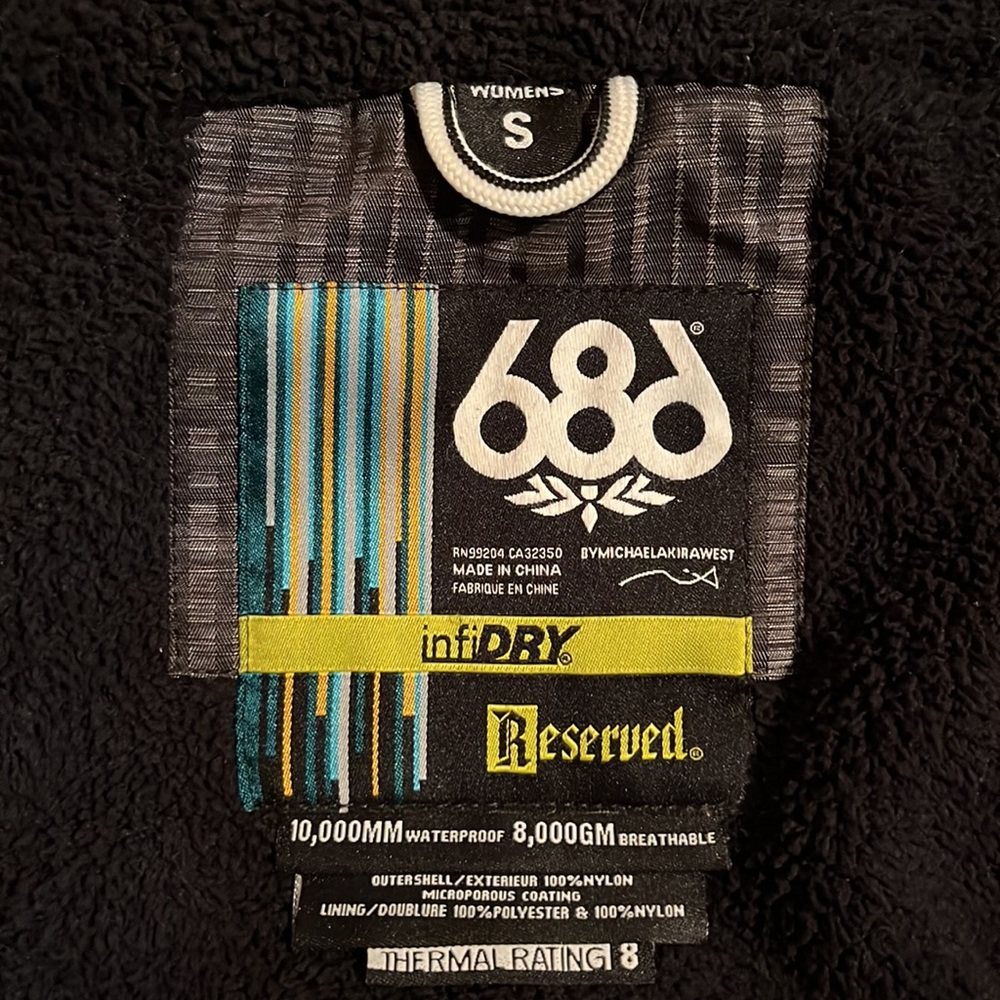 686 ski, snow board coat - Picture 4 of 14